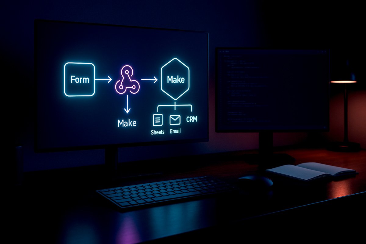 Webhooks y Snippets en WordPress con Make