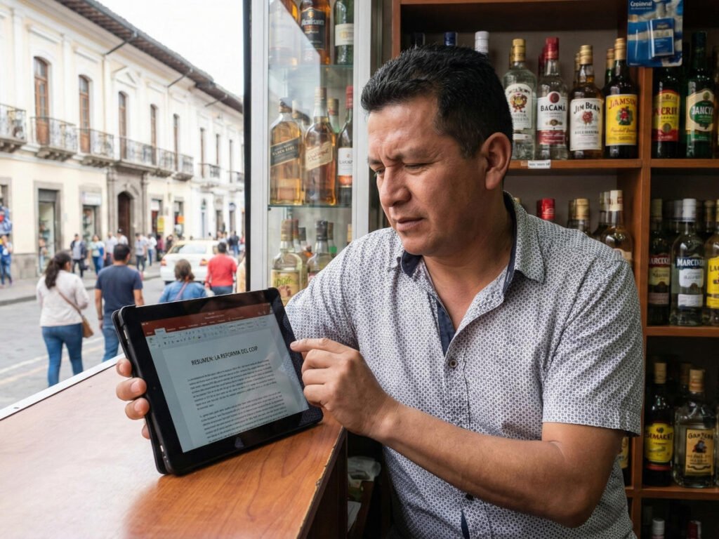 empresario leyendo en su tablet empresario leyendo en su tablet